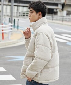 WEGO コーデュロイパデッドブルゾン