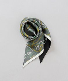 AURORA Beaurance （ビューランス）シルクツイル トライアングルスカーフ(リング付き)