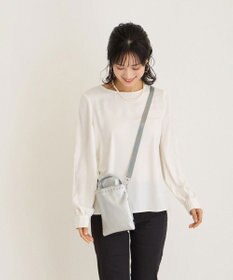 ROOTOTE 0661【直営店限定:ミニショルダー】ベビールー.シルバースタッヅ-A