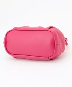 LA BAGAGERIE シープレザー　ギャザーミニバッグ