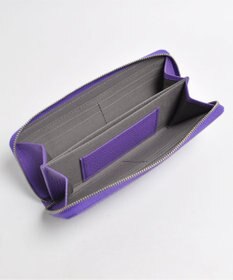 blancle シュリンクレザーラウンドジップ ロングウォレット