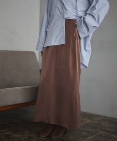 CRAFT STANDARD BOUTIQUE ダルサテンIラインスカート