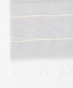 JOSEPH ABBOUD 【イタリア製】スラブボーダージャガード ストール