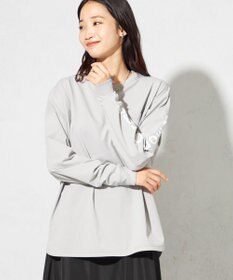 SHARE PARK LADIES 【UNISEX】吸水速乾 ショルダーロゴロングスリーブTシャツ（S・Mサイズ）