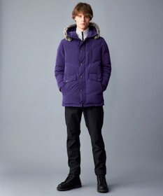 JOSEPH ABBOUD MOUNTAIN  【サスティナブル/ECO撥水/ECOファー/9ポケット/男女兼用】Pe/Nyピーチ ダウンコート
