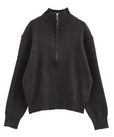 CRAFT STANDARD BOUTIQUE ミニモールハーフジップニットプルオーバー