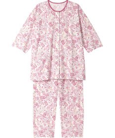 Wing ウイング スリープ パジャマ 7分袖 8分丈 綿100％ 天竺素材 レディース EP8021 ウイング／ワコール