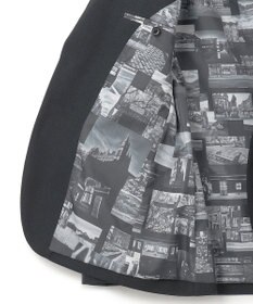 JOSEPH HOMME ウーステッドモックロディ ジャケット＜裏地：フォトコラージュプリント＞