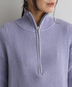 CRAFT STANDARD BOUTIQUE ミニモールハーフジップニットプルオーバー