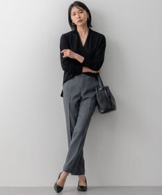 23区 【洗える】ウールテンジク Vネック ニット