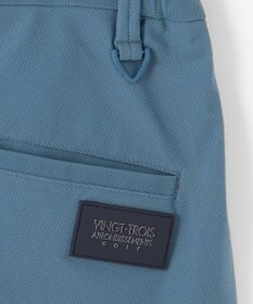 23区GOLF 【MEN】機能に優れた新素材「AIR TOOL」ワンタックショートパンツ