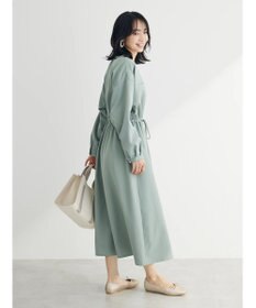 Green Parks ・ＥＬＥＮＣＡＲＥ　ＤＵＥ　Ｖネックイロイロ釦ワンピース