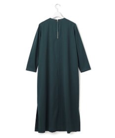 23区 L 【洗える】メリノウールサテン ワンピース