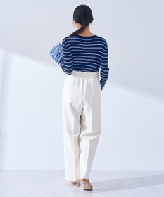 YECCA VECCA マルチボーダー柄ニット