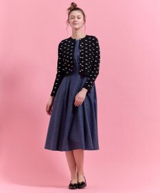 TOCCA RIBBON BLOOM カーディガン