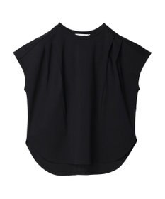 AMERICAN HOLIC 接触冷感フレンチスリーブタックポンチプルオーバー