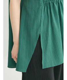 Green Parks 変形ストライプジャガードチュニック