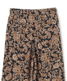 UNFILO 【ウエストゴム】プリント イージーパンツ