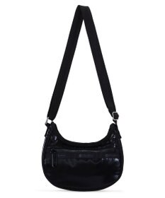 LeSportsac MINI HOBO CROSSBODY/ブラックシャイン