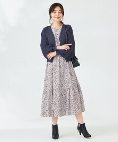 ANY SIS 【洗える】シアースリーブ カーディガン