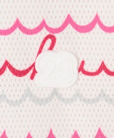 23区GOLF 【WOMEN】ウェーブロゴプリントノースリーブシャツ