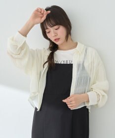 earth music&ecology マジョリカプリーツショートシャツ