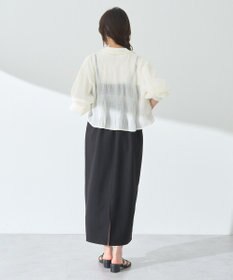 earth music&ecology マジョリカプリーツショートシャツ