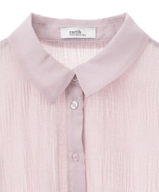 earth music&ecology マジョリカプリーツショートシャツ