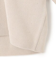 ICB 【洗える】コットンシェニール Vネックニット