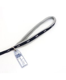 PET PARADISE Ｌｅｅ反射 チャーム付きリード 紺【ＳＳ～Ｓ】