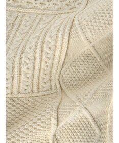 Green Parks ＫＢＦ　２ＷＡＹパッチワークニットカーディガン