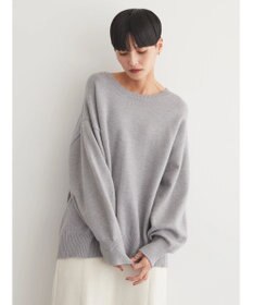 AMERICAN HOLIC バイパチ袖ボリュームニットプルオーバー　