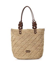 IBIZA ラフィア　セミショルダーバッグ