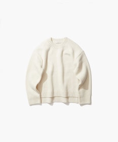 COOMA LAMBS WOOL | クルーネックセーター / ATON | ファッション通販