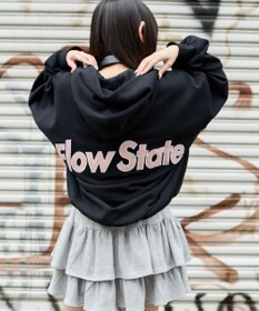 WEGO 【ユニセックス着用ITEM/裏起毛】バルーンクロップドグラフィックプルパーカー