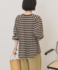 AMERICAN HOLIC フレアラグランボーダーロンＴ