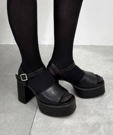 WEGO ヒールデザインサンダル