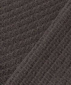 自由区 L 【洗える】ツイードライクニット ベスト