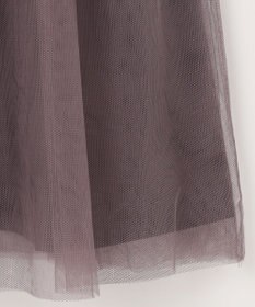 ANY KIDS チュール付き ジャンパースカート