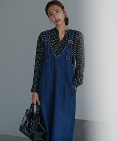 RED CARD TOKYO×23区】デニム サロペット ワンピース / 23区