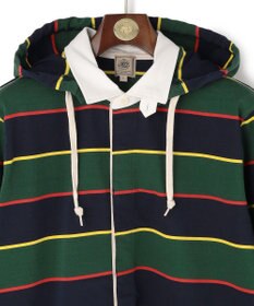 J.PRESS MEN 【フード取り外し可】フーデット ラガーシャツ