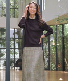 J.PRESS LADIES houndstooth スクエア スカーフ