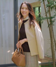 J.PRESS LADIES houndstooth スクエア スカーフ