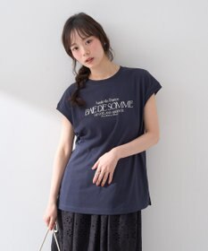 earth music&ecology 【接触冷感/洗濯機可】Ｈａｕｔｓ－ｄｅ－ＦｒａｎｃｅフレンチＴ