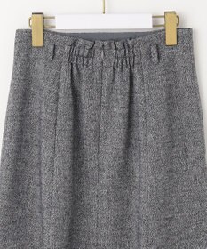 ANY SIS 【洗える】ラメツイードナローフレア スカート