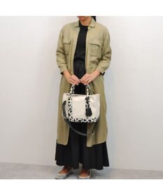 UNBILLION cachecache ショルダー付きパーテーションキャンバストート