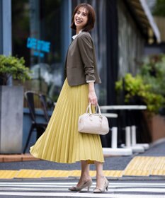 ANY SIS S 【WEB限定】ウーステッドエステル クルーネック ジャケット