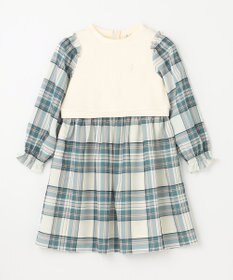 組曲 KIDS 【110-140㎝】ダブルフェイスドッキング ワンピース