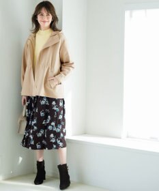 ANY SIS S 【2WAY】エレカジストレッチ フーデットハーフ アウター