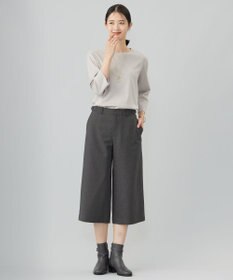 J.PRESS LADIES L 【WEB限定カラーあり・洗える】LANATEC キュロット パンツ